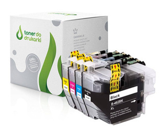 Zgodny Komplet tuszy do Brother LC462XL MFC-J2340DW MFC-J3540DW MFC-J3940DW TO-LC462XL