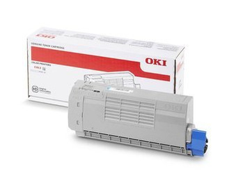 Toner Oryginalny OKI C710 C711 C711WT 44318607 Niebieski