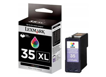 Tusz Oryginalny Lexmark 35XL P4330 P915 P6250 Z185 X2500 X4550 18C0035E Trójkolorowy