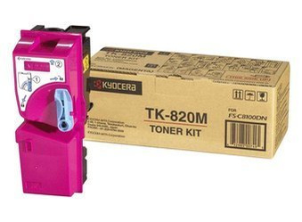 Toner Oryginalny Kyocera FS-C8100DN TK-820M Magenta