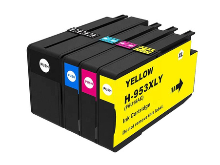 Zgodny Komplet Tuszy do HP 953XL OfficeJet 8211 8716 7740 L0S70A TO-L0S70AE CMYK