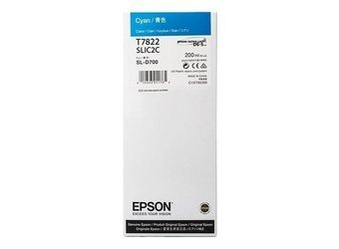 Tusz Oryginalny Epson SureLab SL-D700 D7 STUDIO T7822 Niebieski
