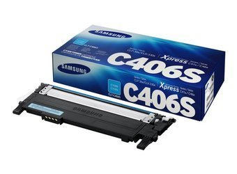 Toner Oryginalny Samsung CLP-365 CLX-3300 SL-C410W SL-C460FW CLT-C406S ST984A Niebieski