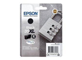 Tusz Oryginalny Epson 35XL WorkForce Pro WF-4720DWF WF-4725DWF WF-4730DTWF T3591 Czarny