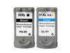 Zgodny Komplet Tuszy do Canon Canon PG-50 + CL-51 PIXMA iP2200 MP150 MP160 JX500 TO-0616B001PK