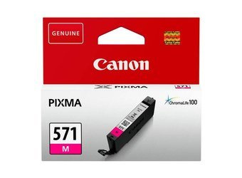 Tusz Oryginalny Canon CLI-571 PIXMA MG5750 TS5050 TS5055 MG7750 MG6850 CLI-571M Magenta