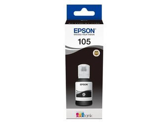 Tusz Oryginalny Epson 105 EcoTank L7160 L7180 T00Q1 Czarny