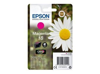 Tusz Oryginalny Epson T1803 Expression Home XP-102 XP-202 XP-302 XP-402 XP-425 Magenta