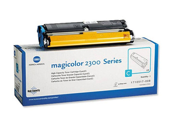 Toner Oryginalny Konica Minolta MagiColor 2300W 2300DL 2350EN 1710517008 Niebieski