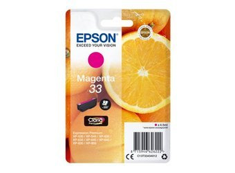 Tusz Oryginalny Epson T3343 Expression Premium XP-530 XP-540 XP-630 XP-640 XP-830 Magenta