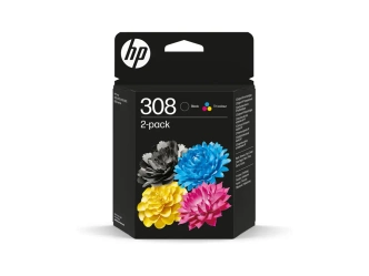 Komplet Tuszy Oryginalnych HP 308 ENVY 6110e 6130e 6120e 6520e 6L6S6UE