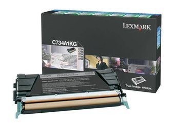 Toner Oryginalny Lexmark C734n C736n X734de X736de X738de C734A1KG Czarny