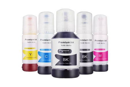 Zgodny Komplet Tuszy do Epson 105 + 106 EcoTank L7160 L7180 TO-T00R1K