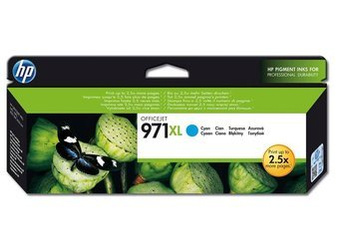 Tusz Oryginalny HP 971XL OfficeJet X451DW X476DW X576DW CN626AE Niebieski