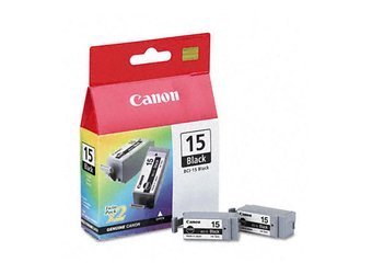 Dwupak Tuszy Oryginalnych Canon Pixma iP90 i70 i80 BCI-15B2 Czarny