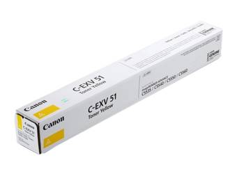 Toner Oryginalny Canon iR Advance C5535i C5540i C5550i C-EXV 51 Żółty