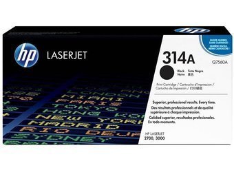 Toner Oryginalny HP Color LaserJet 2700 3000 3000DTN 314A Q7560A Czarny