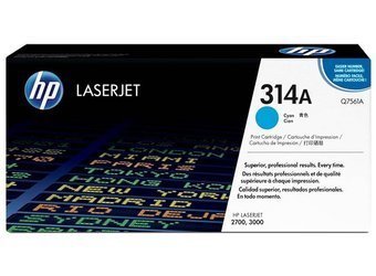 Toner Oryginalny HP Color LaserJet 2700 3000 3000DTN 314A Q7561A Niebieski