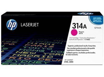 Toner Oryginalny HP Color LaserJet 2700 3000 3000DTN 314A Q7563A Magenta