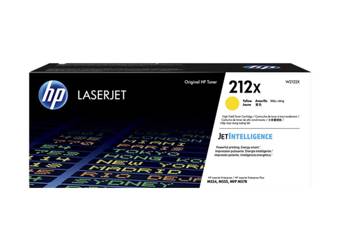 Toner Oryginalny HP Color LaserJet Enterprise M554DN M555DN 212X W2122X Żółty