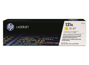 Toner Oryginalny HP Color LaserJet Pro 200 color M251n MFP M276n CF212A 131A Żółty