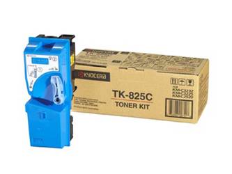 Toner Oryginalny Kyocera KM-C2520 KM-C2525E TK-825C Niebieski