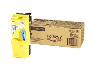 Toner Oryginalny Kyocera KM-C2520 KM-C2525E TK-825Y Żółty