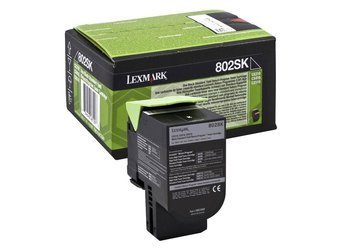 Toner Oryginalny Lexmark CX310dn CX410de CX510de 80C2SK0 Czarny