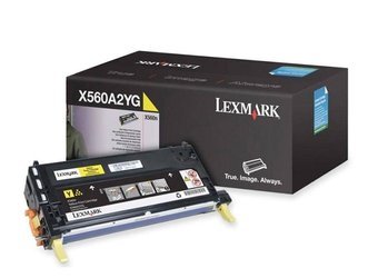 Toner Oryginalny Lexmark X560N X560DN X560A2YG Żółty