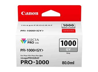 Tusz Oryginalny Canon PFI-1000 iPF Pro-1000 PFI-1000GY Szary