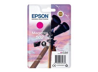 Tusz Oryginalny Epson 502 Expression Home XP-5100 WorkForce WF-2860DWF T02V3 Magenta