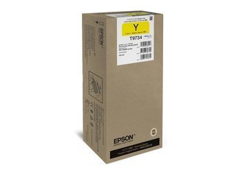 Tusz Oryginalny Epson T9734 WorkForce Pro WF-C869RD3TWFC WF-C869RDTWF Żółty