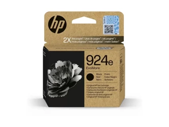 Tusz Oryginalny HP 924e OfficeJet Pro 8122e 8132e 8135e 8139e 4K0V0NE Czarny