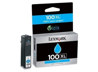 Tusz Oryginalny Lexmark 100XL Intuition S505 Pinnacle Pro901 Genesis S815 Impact S305 14N1069E Niebieski
