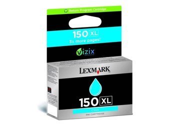 Tusz Oryginalny Lexmark 150XL Pro715 Pro915 14N1615E Niebieski