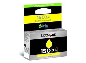 Tusz Oryginalny Lexmark 150XL Pro715 Pro915 14N1618E Żółty